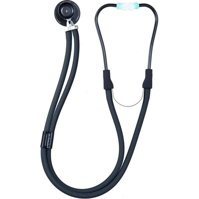 Dr.Famulus Dr 410D Stetoskop novej generácie, obojstranný, dvojkanálový, čierny