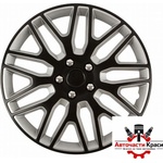 Versaco Тасове за джанти 14'' Versaco Dakar NC Black/Silver (56309) - avtochastikrasi