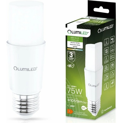 Lumiled LED žiarovka E27 10W = 75W 1055lm 4000K Neutral Stick