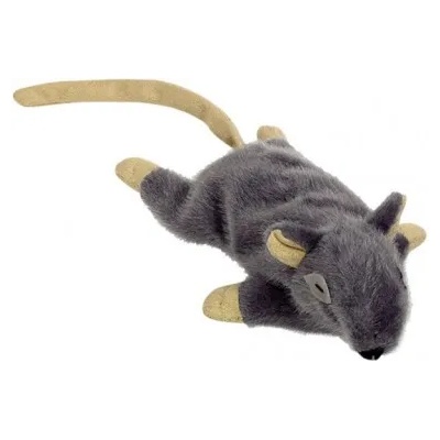 Nobby Играчка за котка плюшена мишка с привличаща билка сива 14, 5 см nobby Германия 67565