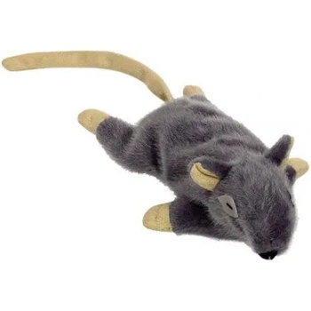 NOBBY Играчка за котка плюшена мишка с привличаща билка сива 14, 5 см nobby Германия 67565