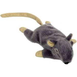 Nobby Играчка за котка плюшена мишка с привличаща билка сива 14, 5 см nobby Германия 67565