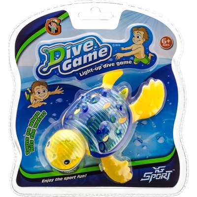 Lamps Korytnačka na potápanie so svetlom