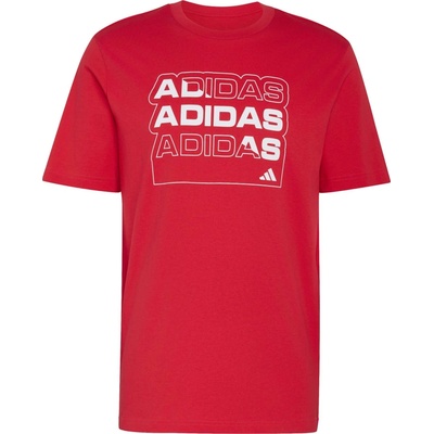 adidas Multi linear M červené biele