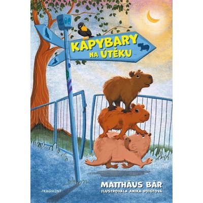 Kapybary na útěku - Matthäus Bär, Anika Voigt (ilustrátor)