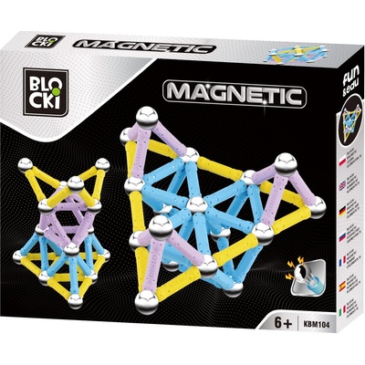 Icom Blocki Magnetic magnetická stavebnica 75 ks