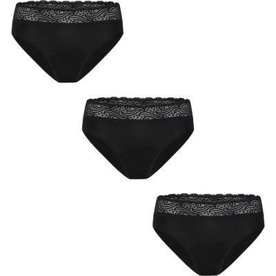 Modibodi Комплект от три - менструални бикини Modibodi Sensual Hi-Waist Bikini Moderate-Heavy Modibodi | Cheren | ЖЕНИ | XS