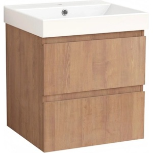 Inter ceramic МЕБЕЛ ЗА БАНЯ С УМИВАЛНИК bellini-60см 6039-60 ЦВ. ДЪРВЕСЕН (6039-60)