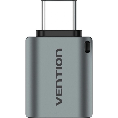 Vention USB-C (M) to USB 3.0 (F) OTG Adapter Gray Aluminum Alloy Type CDQH0 – Zboží Živě