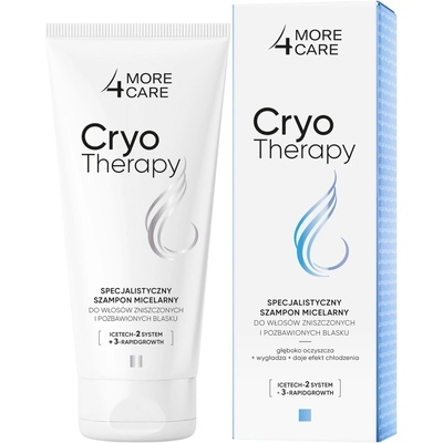 More4Care špecializovaný micelárny šampón na poškodené vlasy 200 ml