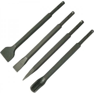 Sada sekáčů SDS plus (4ks) PROMA (2xplochý,1xšpičatý,1xdrážkovací)