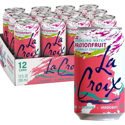La Croix sycený nápoj s příchutí mučenky 12 x 355 ml