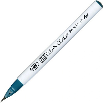 Akvarelová fixa KURETAKE ZIG Clean Color Real Brush, Persian Green (033)