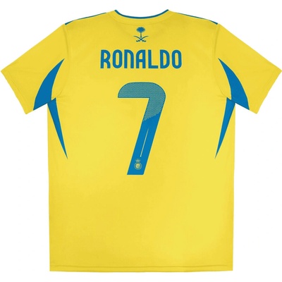 Sportdres Fotbalový dres Ronaldo 7 Al-Nassr žlutý