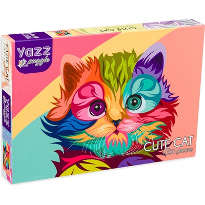 Yazz Пъзел Yazz Puzzle от 1000 части - Сладко коте (3830)