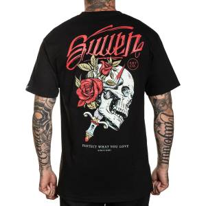 SULLEN мъжка тениска sullen - ПРОДУПЧВАНЕ - bk - scm3758_bk