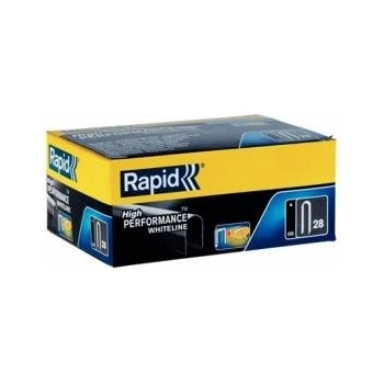Rapid Staples Rapid No. 28 (10 mm) for cables, white - pack 5000 pcs