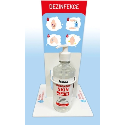 Stojanynadezinfekci.cz Stojan na dezinfekci MINI stolní – Zboží Dáma