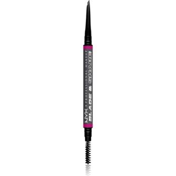 NYX Professional Makeup Blade & Shade молив за вежди с четка цвят 11 Grey гр