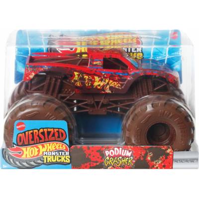 Mattel Hot Wheels Monster Truck Oversize 1:24 Podium Crasher JKP81