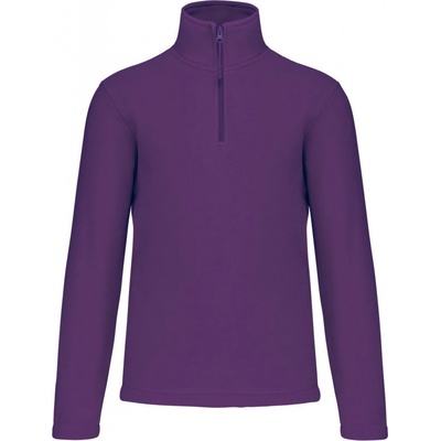 Kariban VINTAGE ENZO K912/ pánska fleecová mikina purple