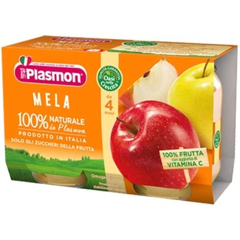 Plasmon Detský Príkrm Jablko 100% Prírodné 208 g