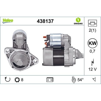 Štartér VALEO 438137