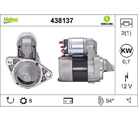 Startér VALEO 438137