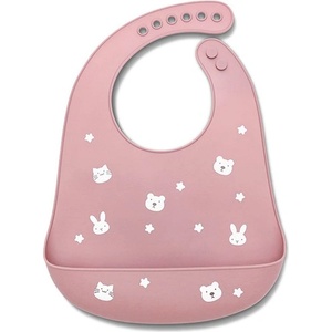 Lorelli Силиконов лигавник с джоб Lorelli - Natural, Deep Pink (10230670002) - baby