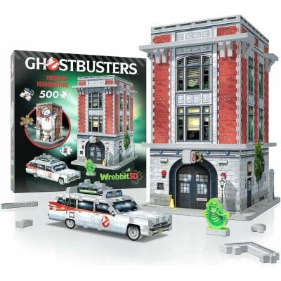 WREBBIT 3D puzzle Ghostbusters: Požární zbrojnice krotitelů duchů 500 ks