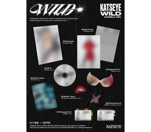 KATSEYE - WILD CD