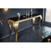 LuxD Rococo 140 cm čierna / zlatá