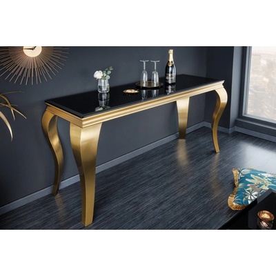 LuxD Rococo 140 cm čierna / zlatá