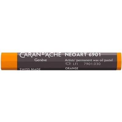 Caran d'Ache voskový olejový pastel Neoart 030 orange