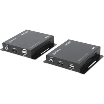 Manhattan 208413 AV разширител AV предавател и приемател Черен (208413) (208413)