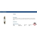 NARVA NARVA-17315 -12V 10W -сульфидна /28мм ('17315-narva-17315-12v-10w-)