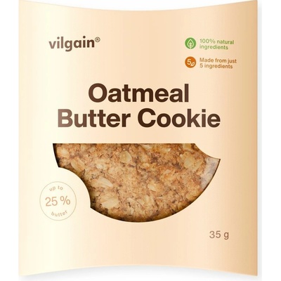 Vilgain Oatmeal Butter Cookie maslová 35 g