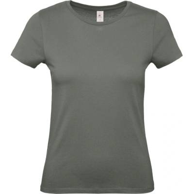 Dámske tričko B&C E150 svetlé khaki