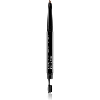 Image 1 of NYX Professional Makeup Fill & Fluff помада за вежди с молив цвят 01 Blonde 0, 2 гр