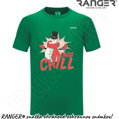 Ranger tričko OMG Chill zelená