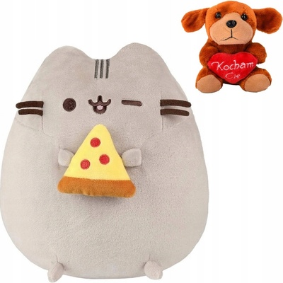 PUSHEEN s PIZZOU pizza v tlapkách SUPER SOFT 23 cm