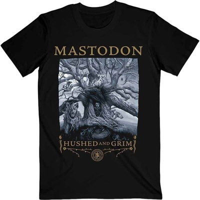 Mastodon Hushed & Grim Cover Black S Риза (MASTEE27MB01)