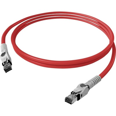 Easylan CP1ORMSMS0030 RJ45 CAT 6A S/FTP 3m červený