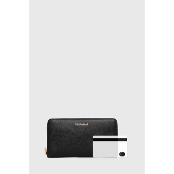 Coccinelle Кожен портфейл Coccinelle дамски в черно (E2.MW5.11.32.01)