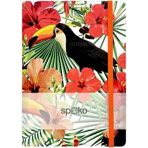 Spoko Tucan A/5 96-sheet hardcover lined notebook (S081511103)