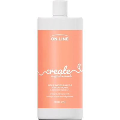 On Line Create Magical Moments sprchový gél a kvapalina do kúpeľa, 900 ml