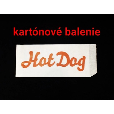 KUPO-SK Vrecko na hot dog papier biely