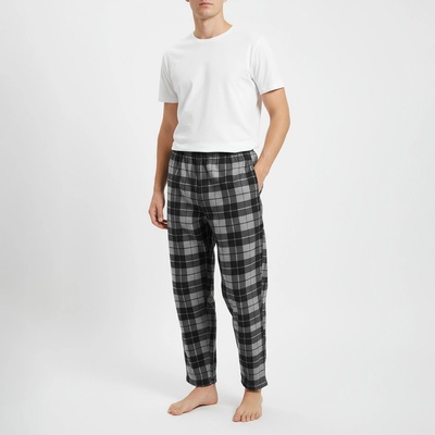 Gianvaglia Мъжки панталони за спане Gianvaglia многоцветни (752/black) Gianvaglia | Cheren Siv Mnogotsveten | МЪЖЕ | M