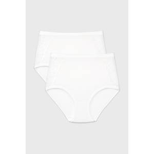 Cotonella 2 PACK класически по-дълбоки бикини Elisa (2packGD131_kal)