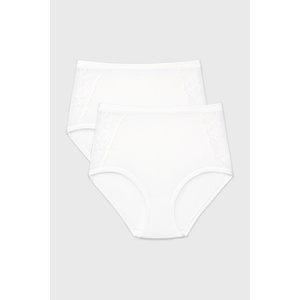 Cotonella 2 PACK класически по-дълбоки бикини Elisa (2packGD131_kal)